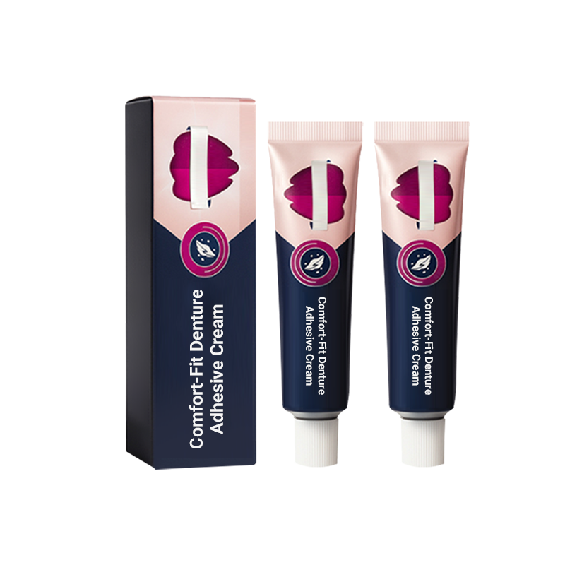 2x Comfort-Fit Denture Adhesive Cream