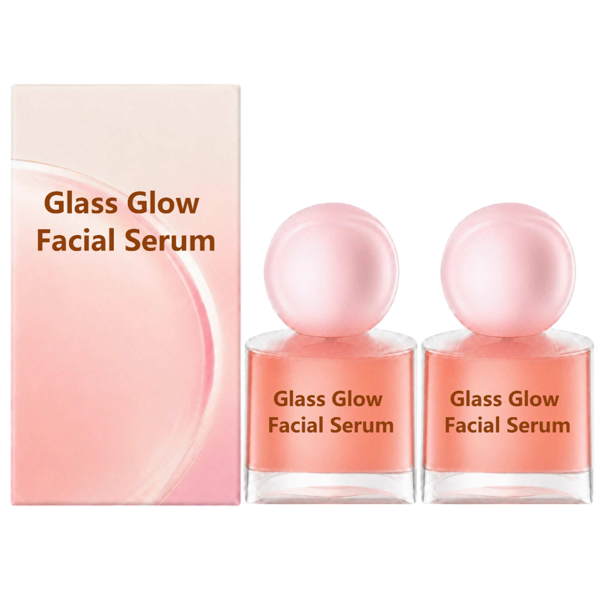 2x Glass Glow Facial Serum