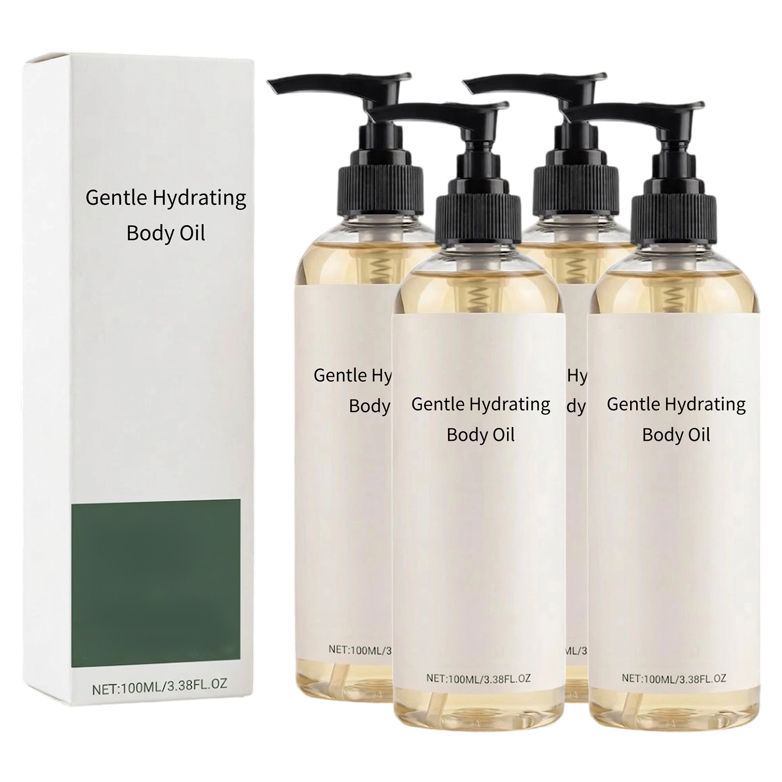 4x Velvety Body Oil