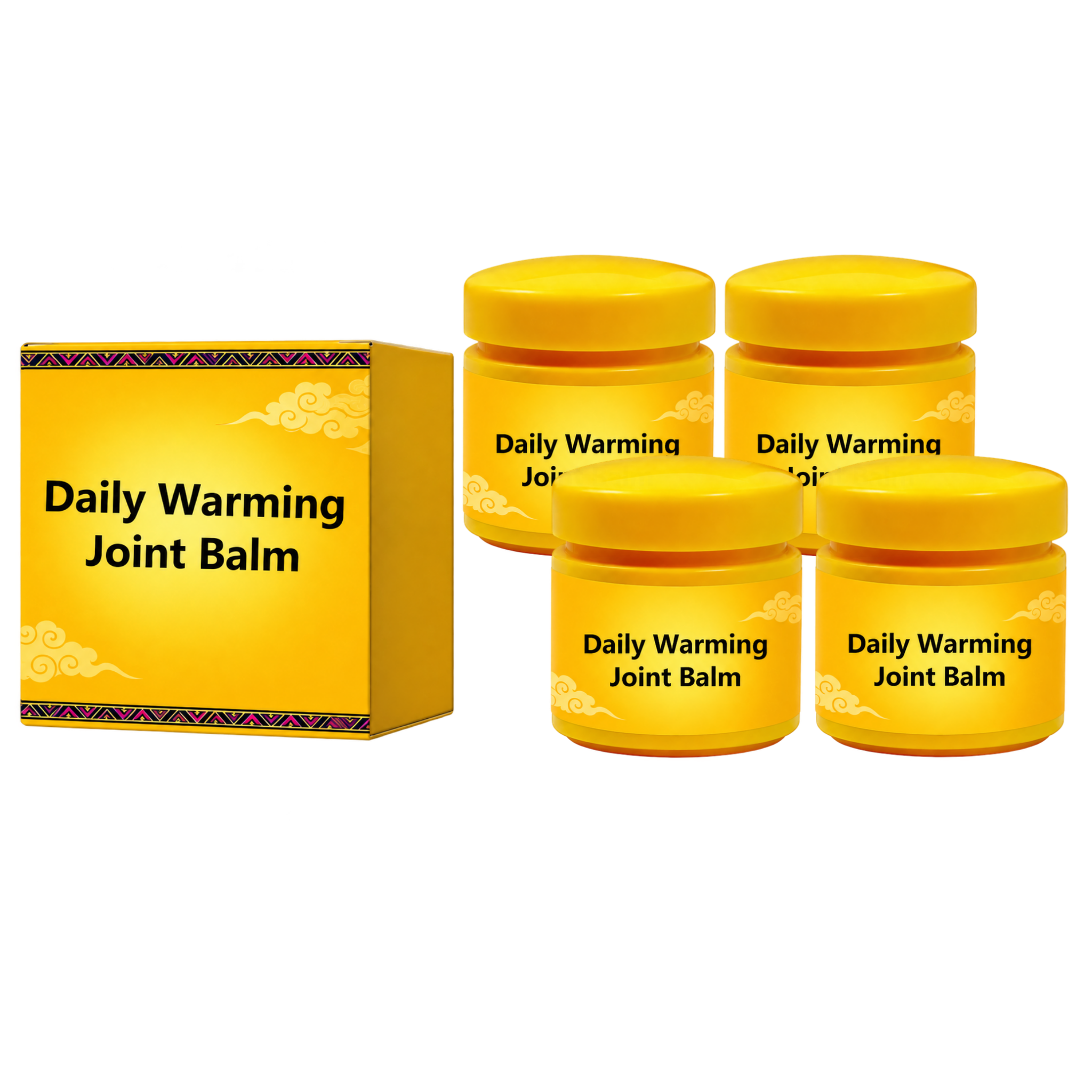 4x Daily Warming Joint Balm