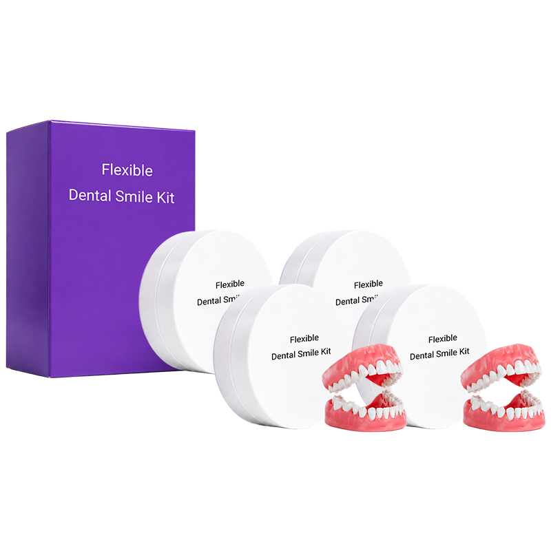 4x Flexible Dental Smile Kit
