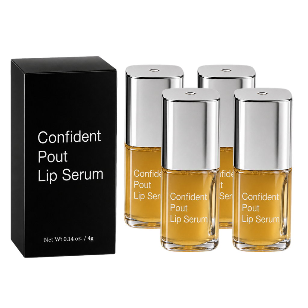 4x Confident Pout Lip Serum