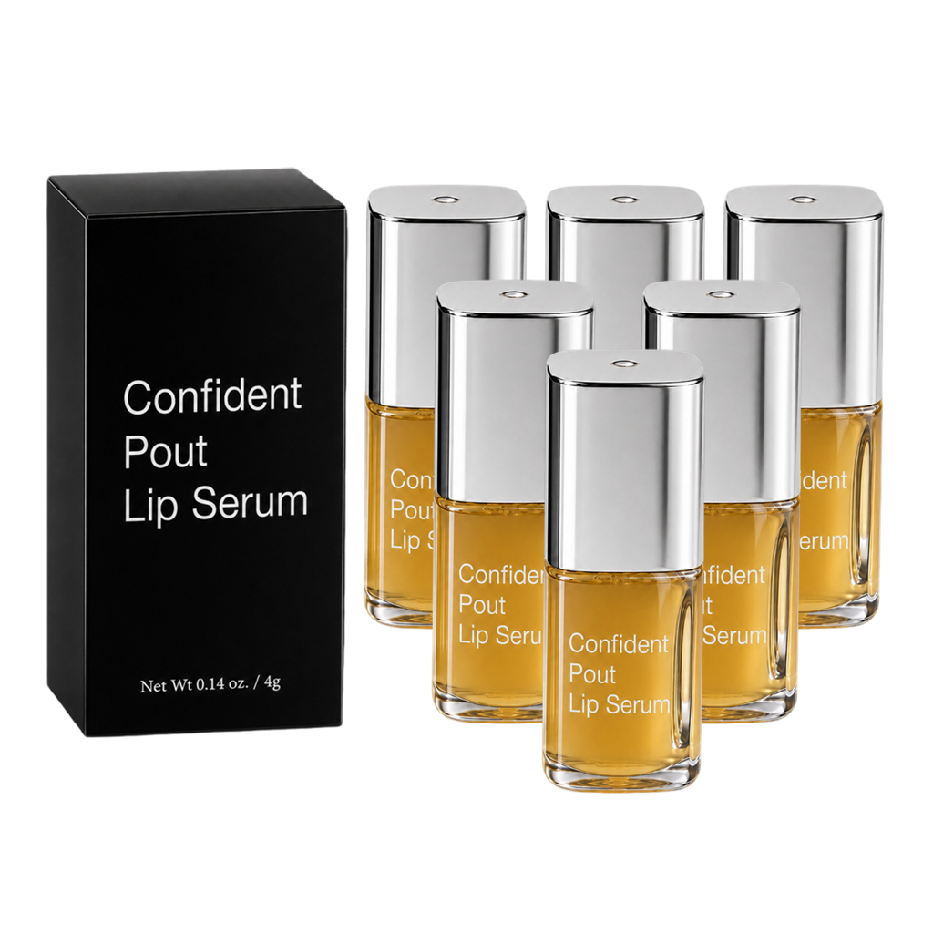 6x Confident Pout Lip Serum