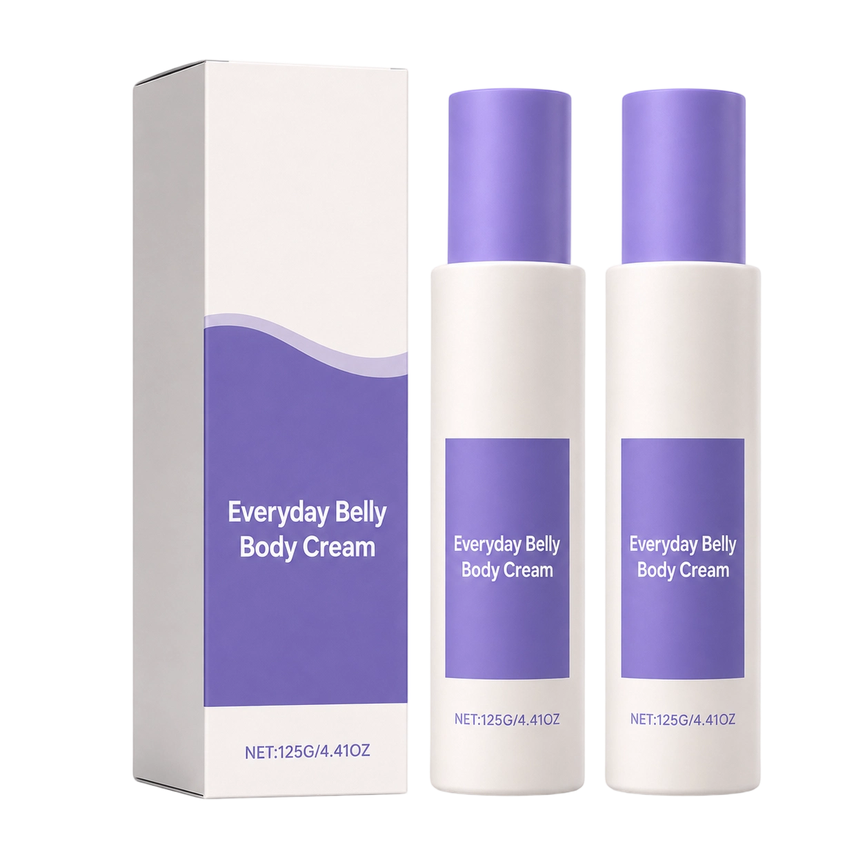 2x Everyday Belly Body Cream