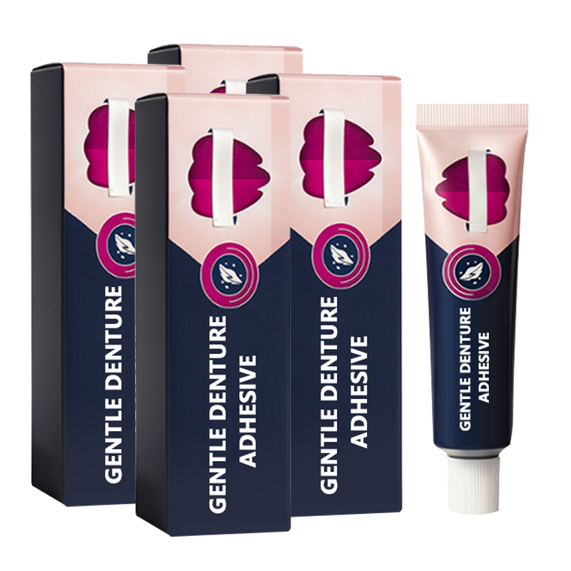 4x Gentle Denture Adhesive