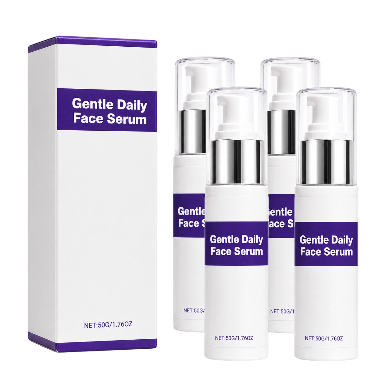 4x Gentle Daily Face Serum