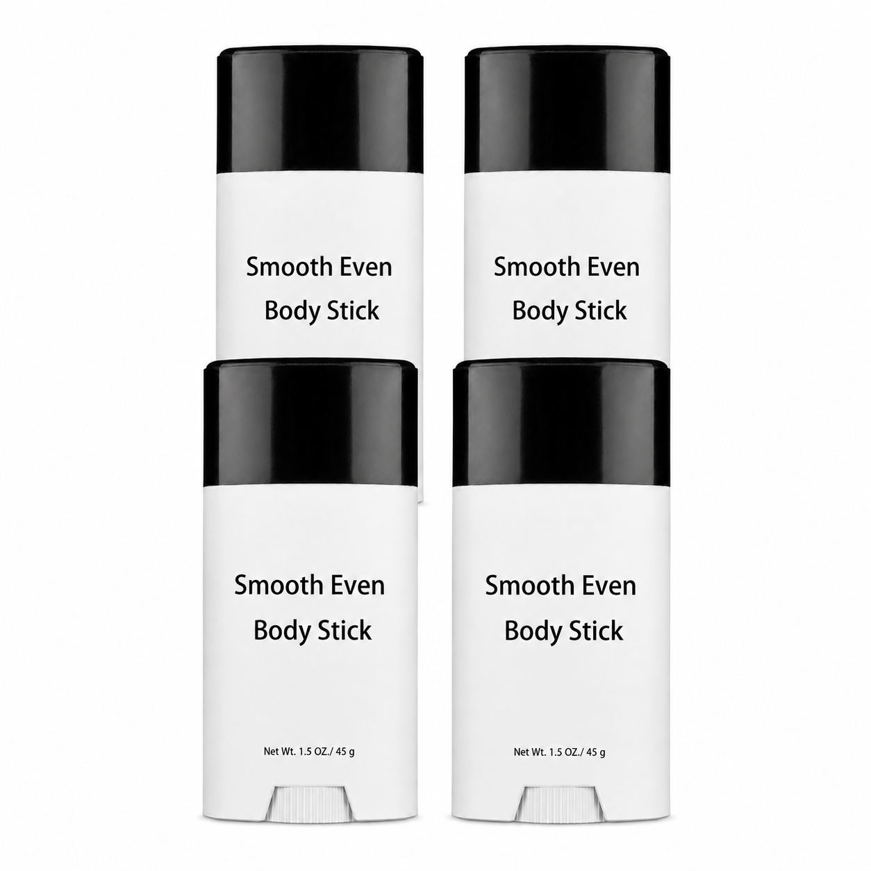 4x Smooth Even Body Stick