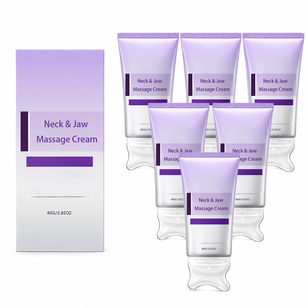 6x Neck & Jaw Massage Cream
