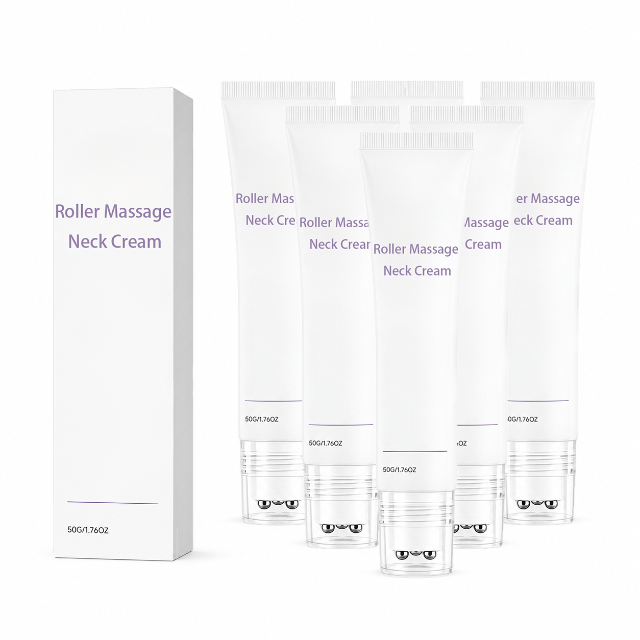 6x Roller Massage Neck Cream