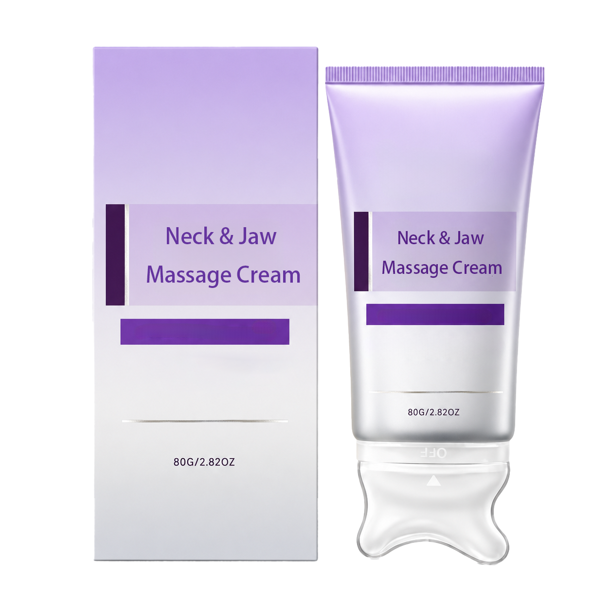 1x Neck & Jaw Massage Cream