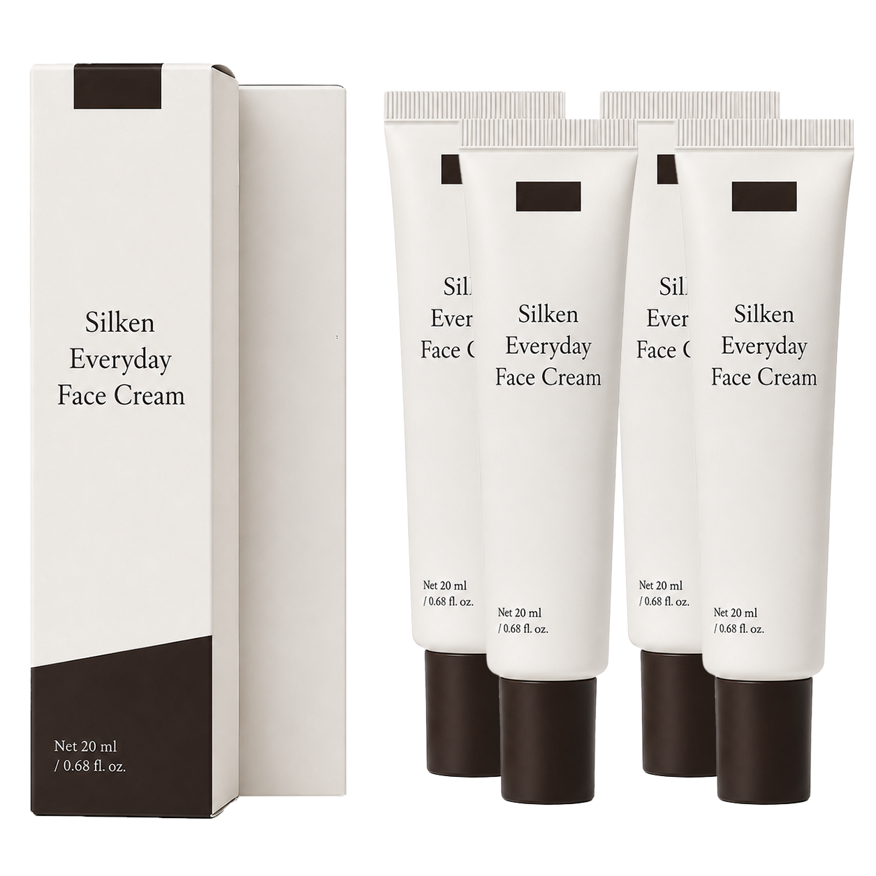 4x Silken Everyday Face Cream