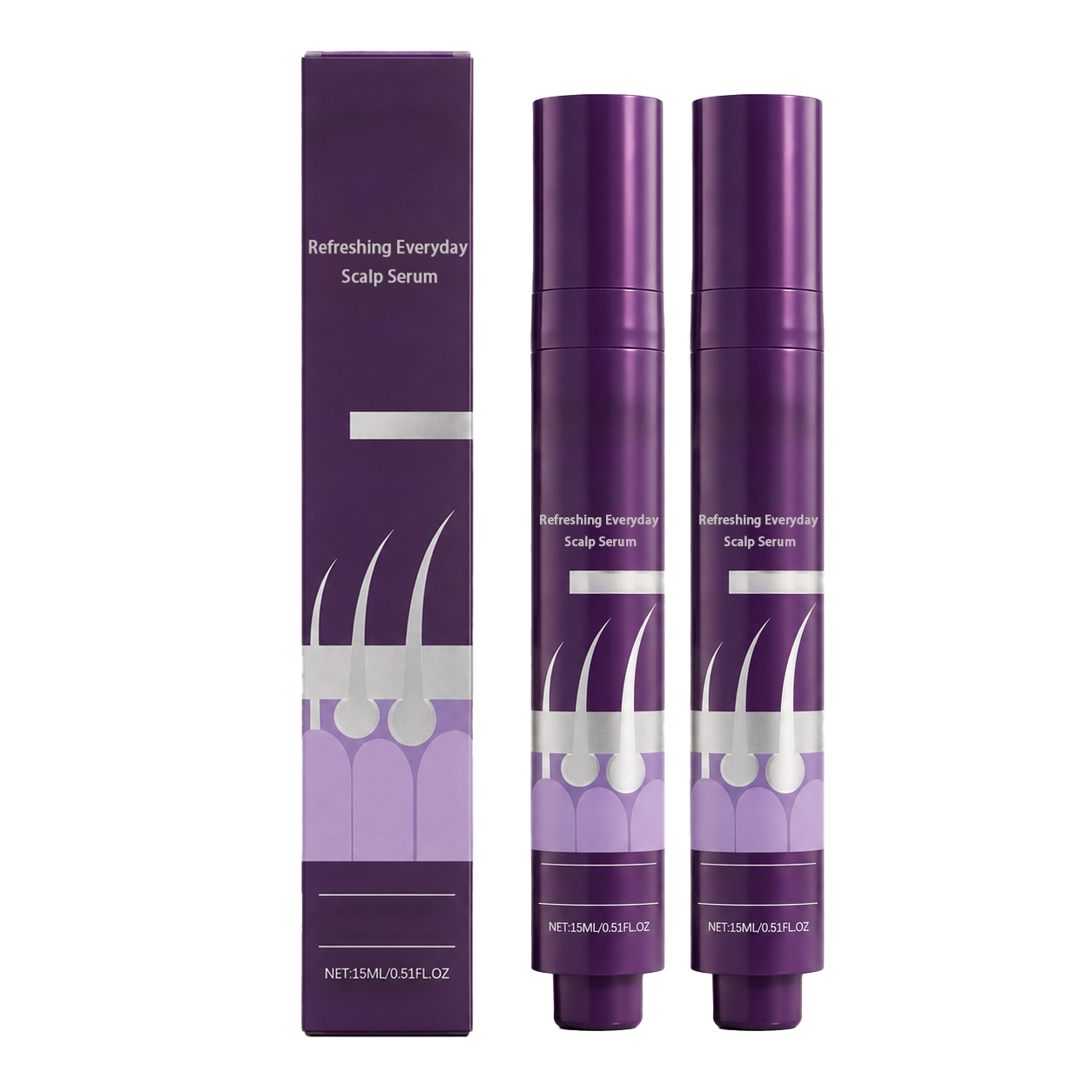 2x Refreshing Everyday Scalp Serum