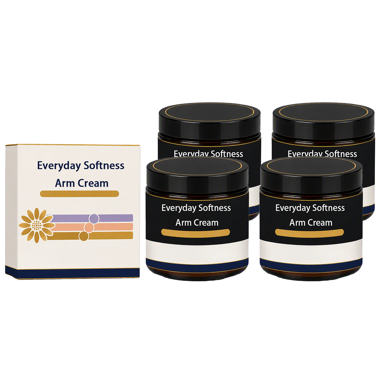 4x Everyday Softness Arm Cream