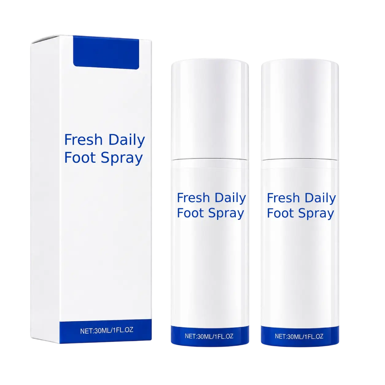 2x Fresh Daily Foot Spray