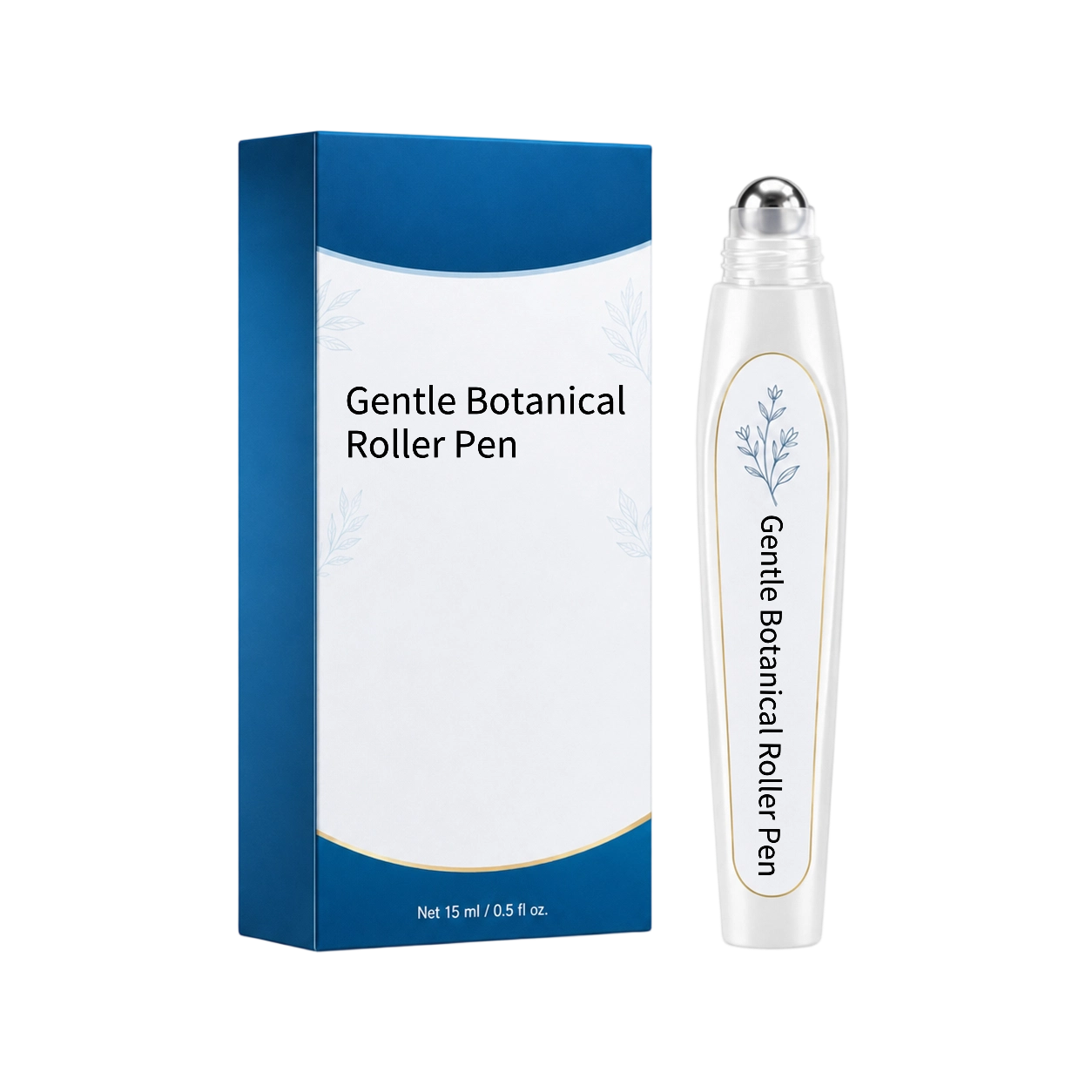 1x Gentle Botanical Roller Pen
