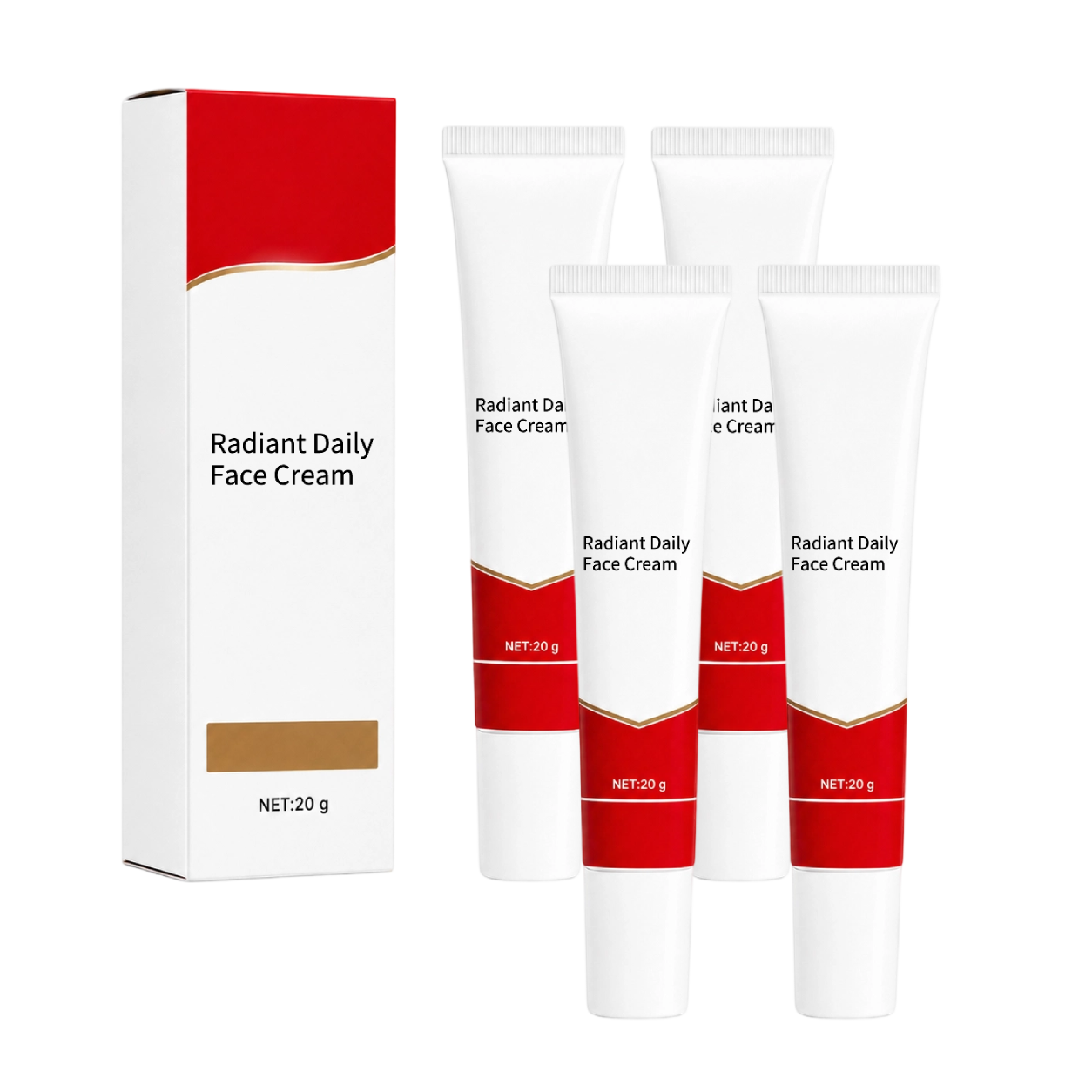 4x Radiant Daily Face Cream