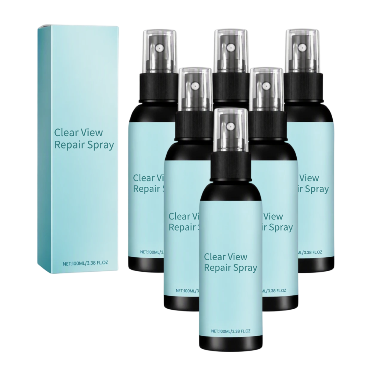 6x Clear View Repair Spray