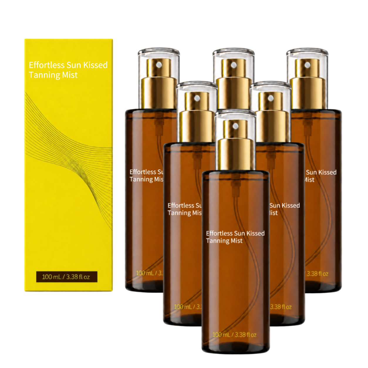 6x Effortless Sun Kissed Tanning Mist