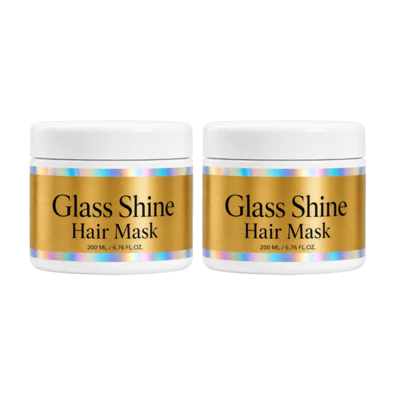 2x Glass Shine Hair Mask