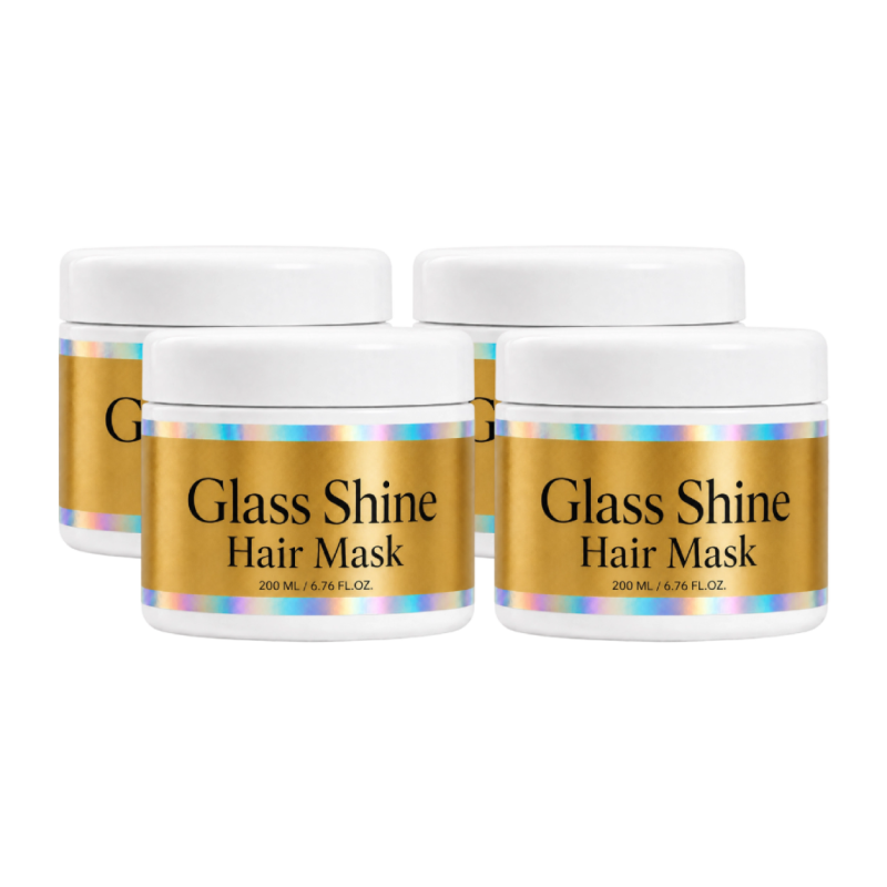 4x Glass Shine Hair Mask